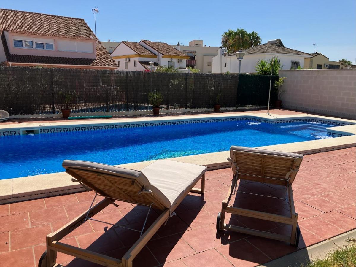 Holiday House With Private Pool, Costa De La Luz Эль-Портиль Экстерьер фото